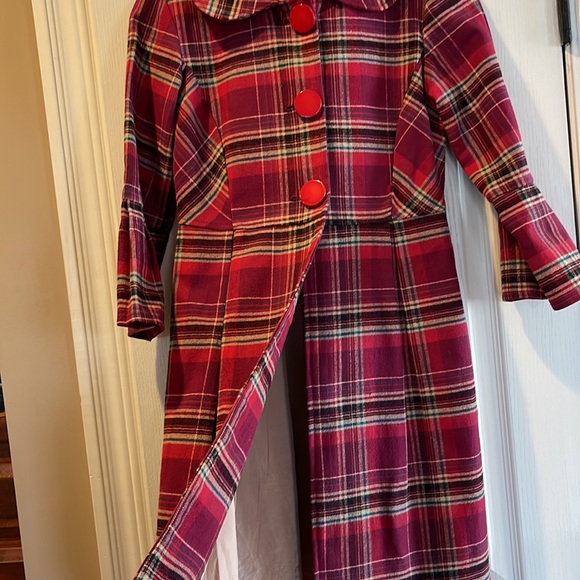 KLd signature ladies dress coat/jacket SMALL 3 button w deep pockets lined - Picture 5 of 13